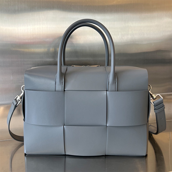 bottega veneta arco intrecciato woven men briefcase bag #746358